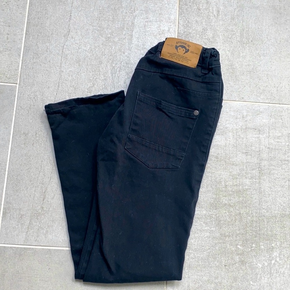 Appaman pants- black soft pants 12 chinos